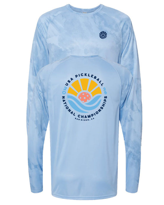 USA Pickleball Nationals Rounded LS Sport Crew