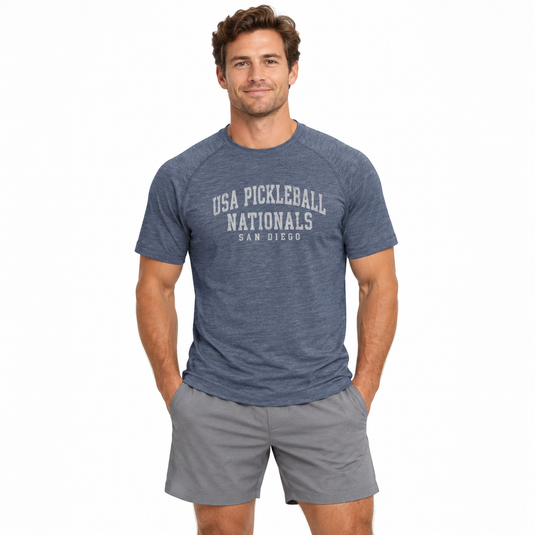 USA Pickleball Nationals Vintage Triblend T-Shirt