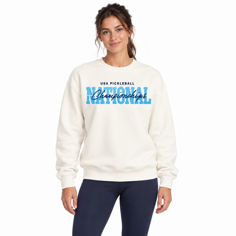 Load image into Gallery viewer, USA Pickleball Nationals Crew Neck Sweatshirt
