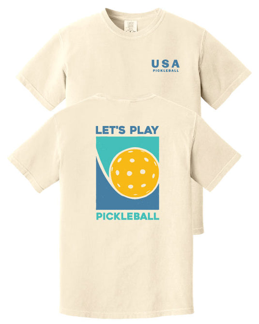 USA Pickleball Let's Play T-Shirt