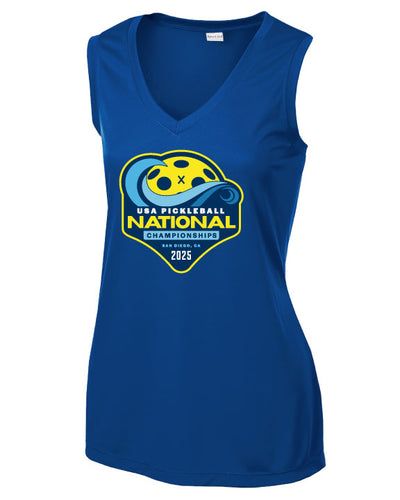 USA Pickleball Nationals Sport Muscle Flat Tank