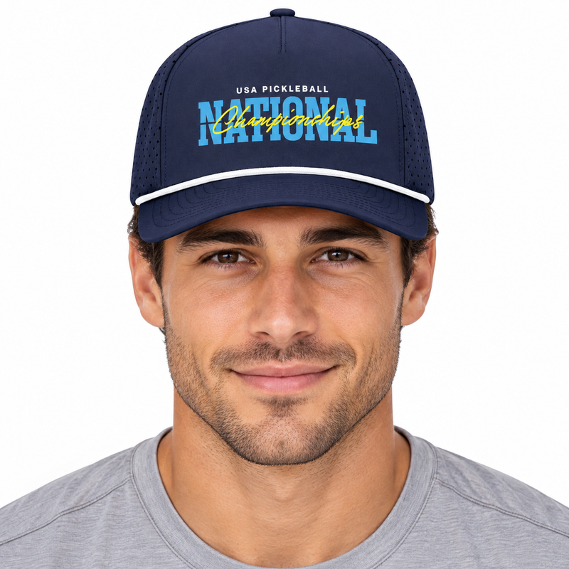 Load image into Gallery viewer, USA Pickleball National Championships Weekender Hat
