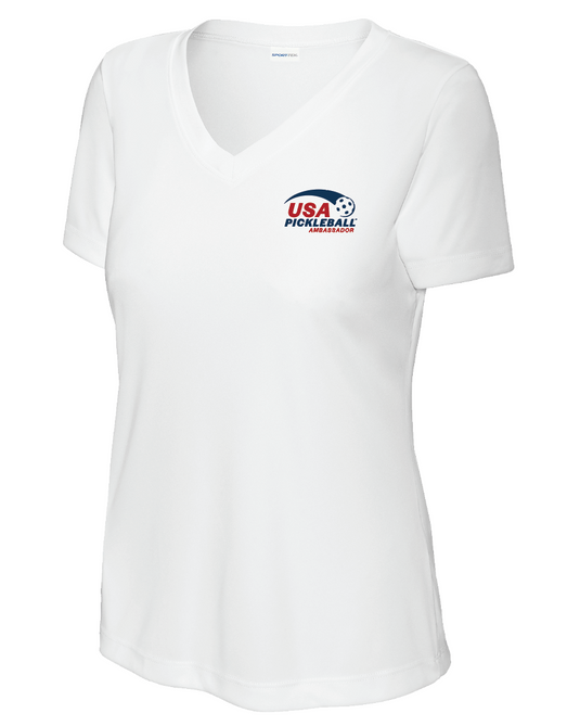 USA Pickleball Ambassador Performance V-Neck