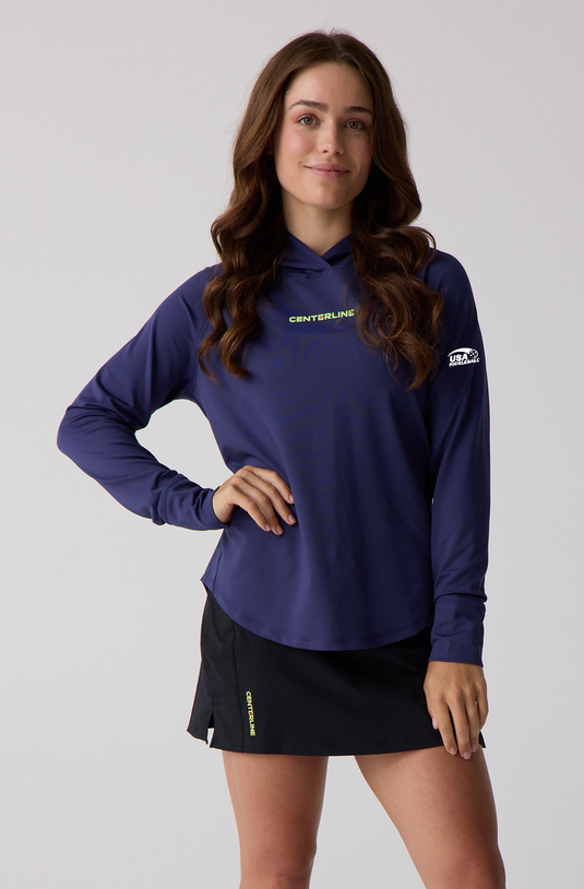 Centerline X USA Pickleball Women's Layering Hoodie