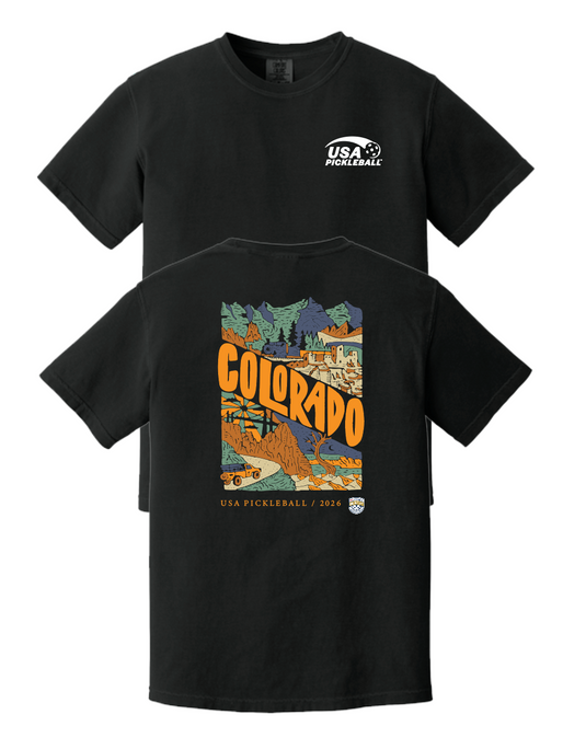 USA Pickleball Golden Ticket Colorado T-Shirt
