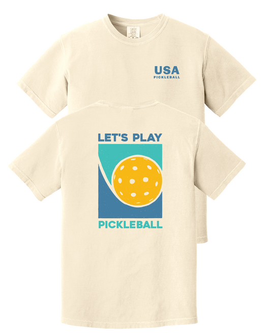 USA Pickleball Let's Play T-Shirt