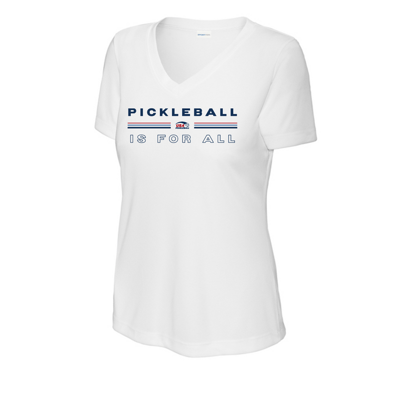 Load image into Gallery viewer, USA Pickleball is for All Sport V-Neck
