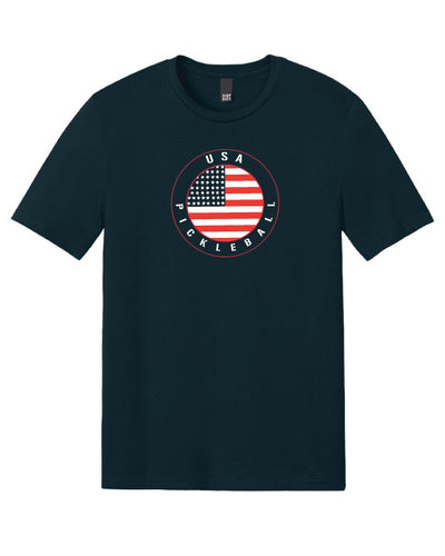 USA Pickleball Rounded T-Shirt