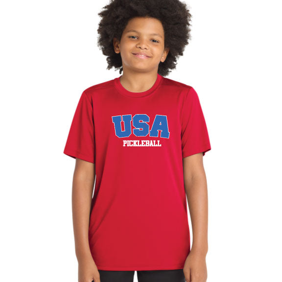 Load image into Gallery viewer, USA Pickleball Athlete Youth Sport Crew

