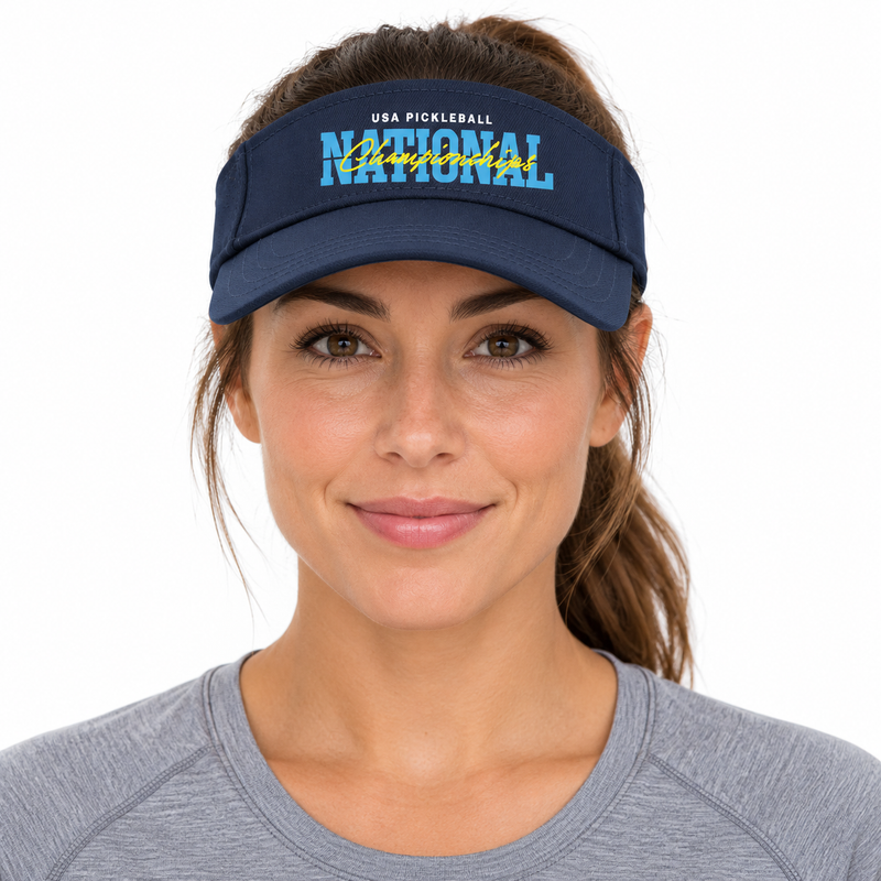 Load image into Gallery viewer, USA Pickleball National Championships 2026 Visor
