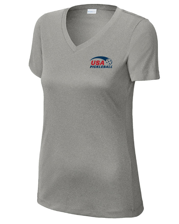 Load image into Gallery viewer, USA Pickleball Performance V-Neck
