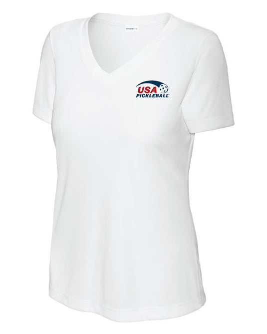 USA Pickleball Performance V-Neck