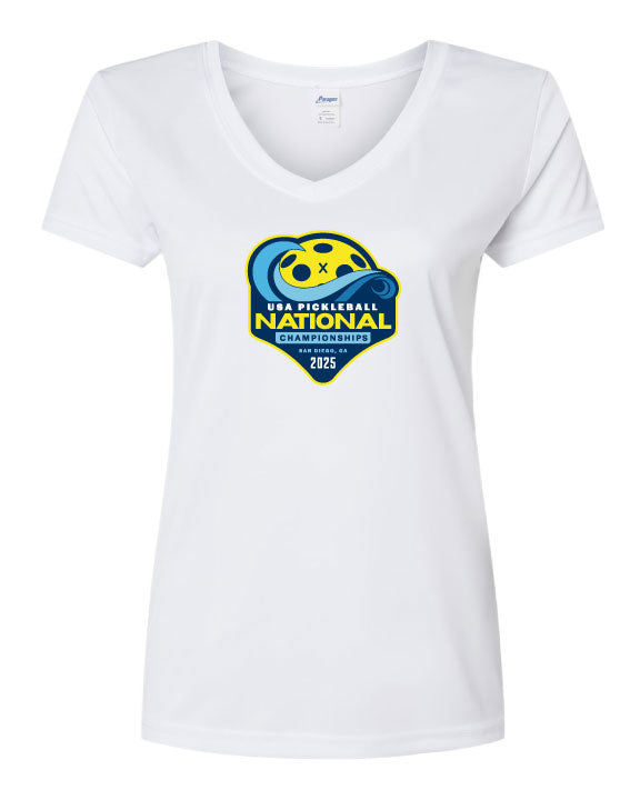 Load image into Gallery viewer, USA Pickleball Nationals Sport V-Neck
