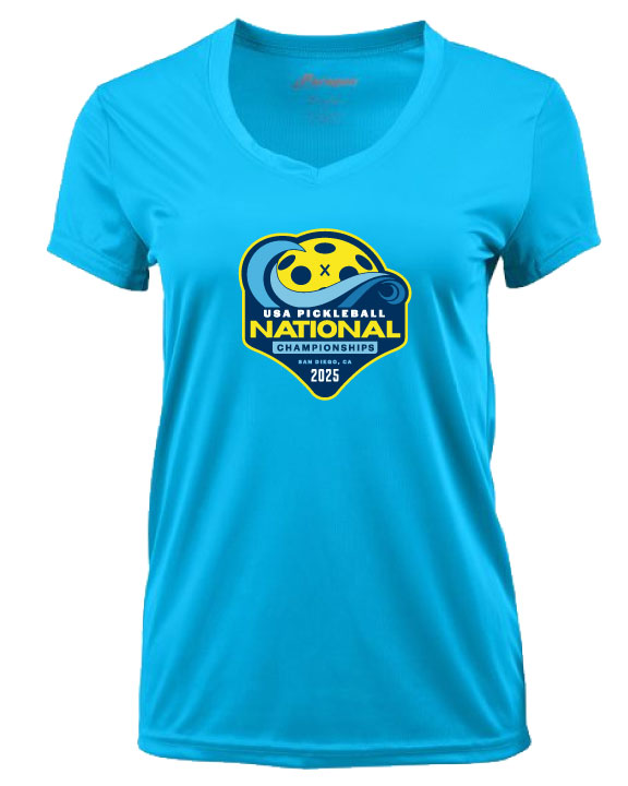 Load image into Gallery viewer, USA Pickleball Nationals Sport V-Neck
